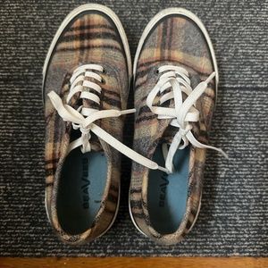 Plaid sneakers
